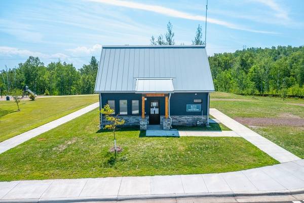 Black Beach Campground office and shower building