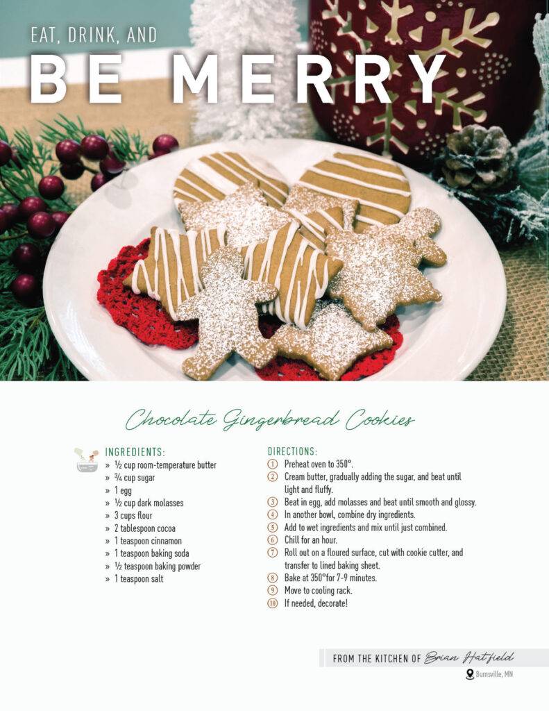 Chocolate Gingerbread Recipe and Photo