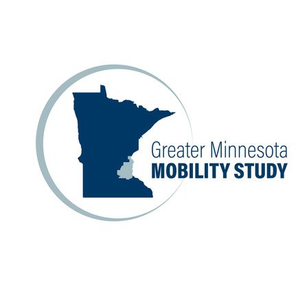 Mobility logo featuring a Minnesota state  outline