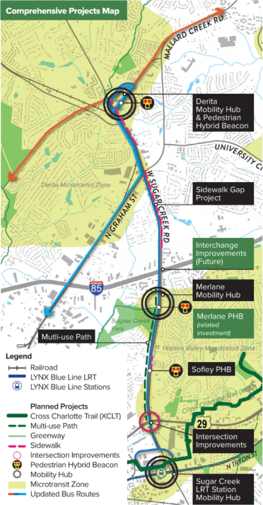 Comprehensive Map of West Sugar Creek