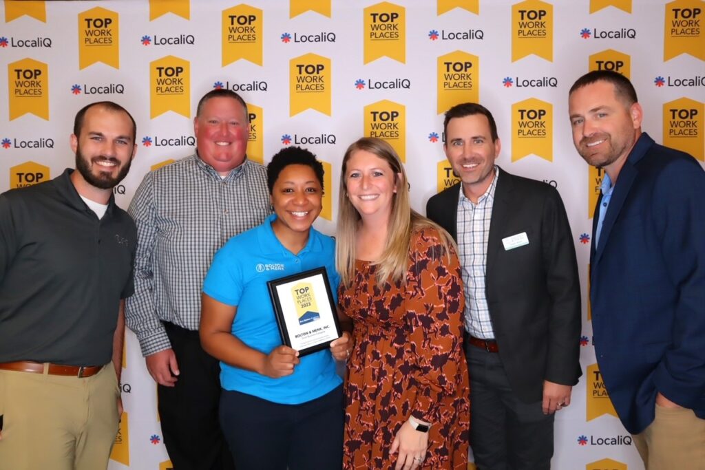 Group Photo at Iowa Top Workplace Celebration