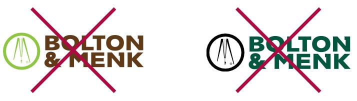 Logo usage, do not alter the official colors